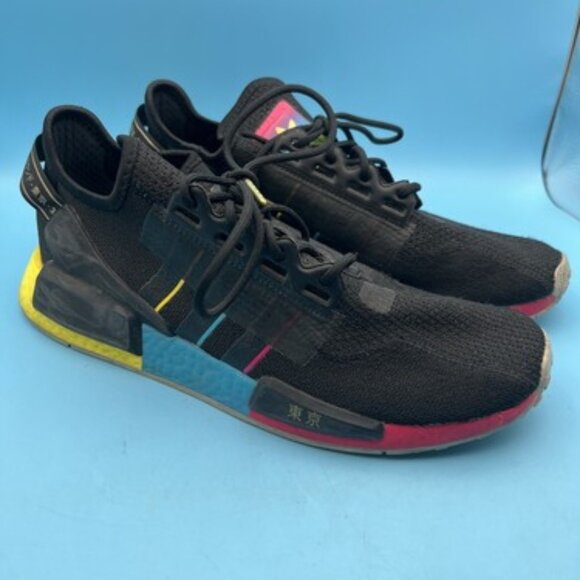 adidas FY1251 Mens Nmd_R1 V2 Sneakers Shoes - Size 10.5M TOKYO NIGHTS - Picture 1 of 12